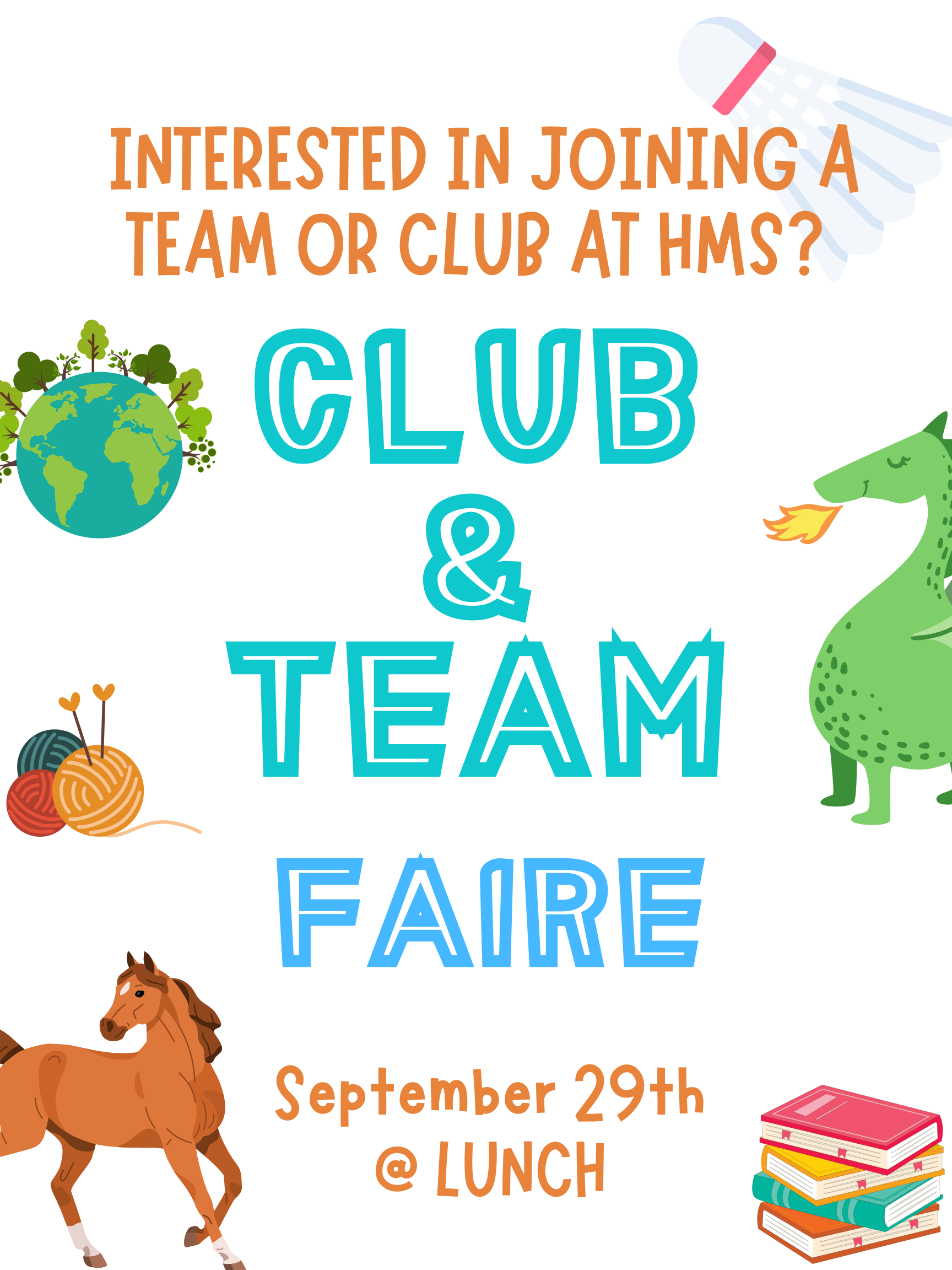 Club Faire Poster